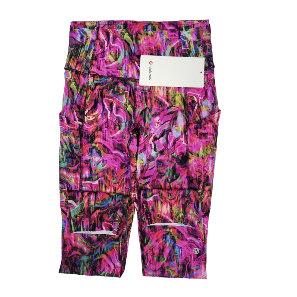 Lululemon Fast and Free High-Rise Crop 23" Non-Reflective - Picture 2 of 8